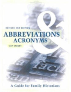 Abbreviations & Acronyms - 2866218749