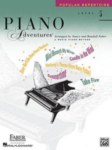Piano Adventures, Level 5, Popular Repertoire - 2873985555