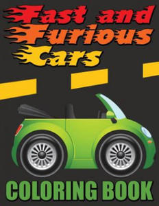 Fast and Furious Cars Coloring Book - 2867161666