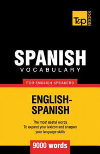 Spanish vocabulary for English speakers - 9000 words - 2868253138