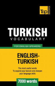 Turkish vocabulary for English speakers - 7000 words - 2867099002