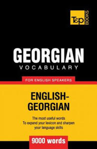 Georgian vocabulary for English speakers - 9000 words - 2866535137