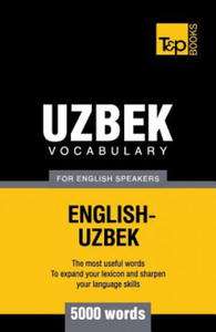 Uzbek vocabulary for English speakers - 5000 words - 2867146148