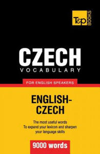 Czech vocabulary for English speakers - 9000 words - 2866867454