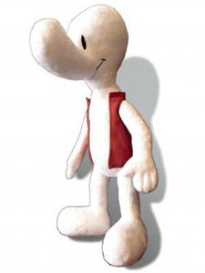 Smiley Bone Plush Doll - 2876327412