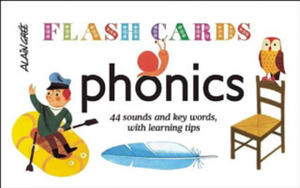 Phonics - Flash Cards: 44 Sounds and Key Words, with Learning Tips - 2865507948