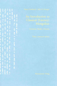 An Introduction to Classical (Literary) Mongolian - 2872347379