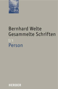 Gesammelte Schriften I/1. Person - 2877756562