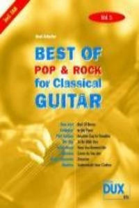 Best Of Pop & Rock for Classical Guitar 5 - 2878881021