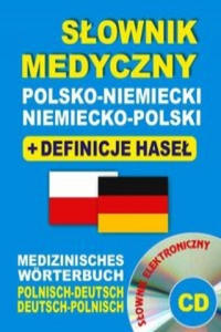 Slownik medyczny polsko-niemiecki niemiecko-polski + definicje hasel + CD (slownik elektroniczny) - 2875132571