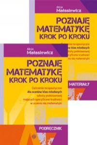 Poznaje matematyke Krok po kroku Podrecznik + Teczka - 2878440345