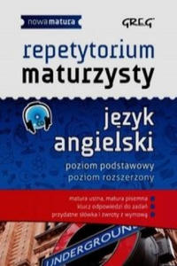 Repetytorium maturzysty Jezyk angielski Poziom podstawowy Poziom rozszerzony + CD - 2861909032