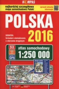 Polska 2016 Atlas samochodowy 1:250 000 - 2878081824