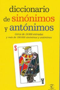 Diccionario de sinnimos y antnimos - 2877858519