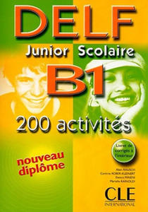 DELF Junior scolaire:: B1 Livre + corrigs + transcipt. - 2861880669