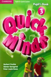 Quick Minds Level 3 Pupil's Book with Online Interactive Activities Spanish Edition - 2871415563