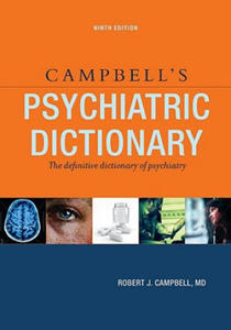 Campbell's Psychiatric Dictionary - 2878290751