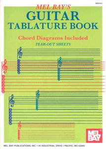 GUITAR TABLATURE BOOK - 2878321414