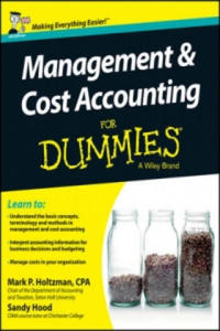 Management & Cost Accounting For Dummies, UK Edition - 2873021386