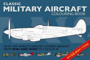 Military Aircraft Colouring Book - 2877293518