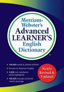 Merriam-Webster s Advanced Learner's English Dictionary - 2877952379
