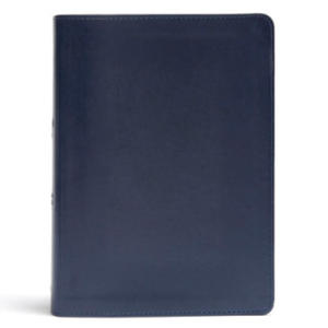 CSB She Reads Truth Bible, Navy LeatherTouch - 2872533394