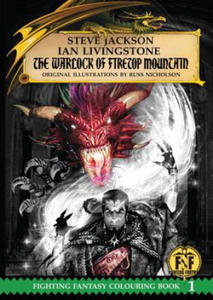 Warlock of Firetop Mountain Colouring Book - 2843290047