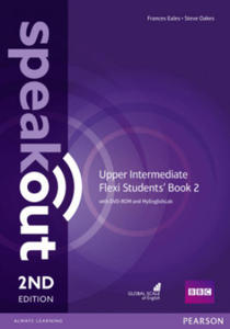 Speakout Upper Intermediate 2nd Edition Flexi Students' Book 2 with MyEnglishLab Pack - 2878874805