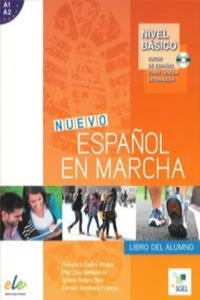 Nuevo Espanol en marcha basico A1+A2 Podrecznik + CD - 2871134634