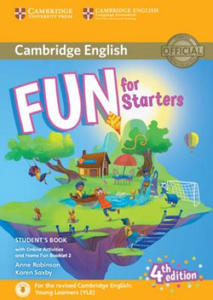 Fun for Starters Student's Book with Online Activities with Audio and Home Fun Booklet 2 - 2857572040