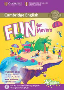 Fun for Movers Student's Book with Online Activities with Audio and Home Fun Booklet 4 - 2854523930