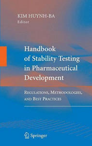 Handbook of Stability Testing in Pharmaceutical Development - 2877407465