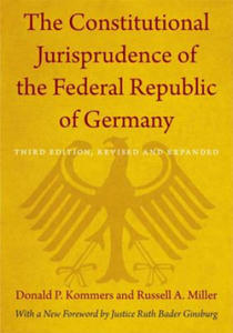 Constitutional Jurisprudence of the Federal Republic of Germany - 2867121867