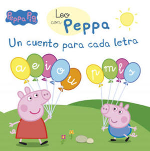 Un cuento para cada letra (a, e, i, o, u, p, m, l, s) (Leo con Peppa Pig) - 2878081621