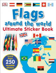 Ultimate Sticker Book: Flags Around the World - 2878796109
