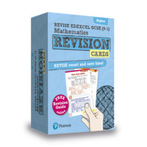 Pearson REVISE Edexcel GCSE (9-1) Maths Higher Revision Cards (with free online Revision Guide) - 2878165391