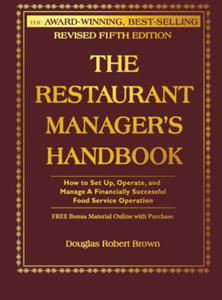 The Restaurant Manager's Handbook - 2872121217