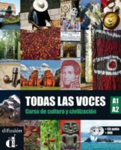 Todas las voces A1/A2, Lehrbuch m. Audio-CD u. DVD - 2877608448