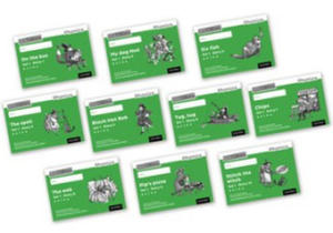 Read Write Inc. Phonics: Green Set 1 Core Black & White Storybooks (Mixed Pack of 10) - 2876462583