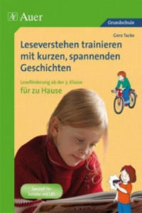 Leseverstehen trainieren mit kurzen, spannenden Geschichten - fr zu Hause, Klasse 3 - 2871605596