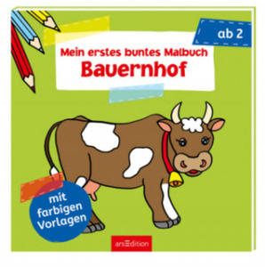 Mein erstes buntes Malbuch ab 2 - Bauernhof - 2876118314