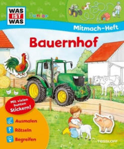 WAS IST WAS Junior Mitmach-Heft Bauernhof - 2877767554