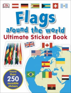 Flags Around the World Ultimate Sticker Book - 2873479635