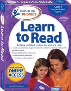 Hooked on Phonics Learn to Read - Level 4, 4: Emergent Readers (Kindergarten Ages 4-6) - 2875905128