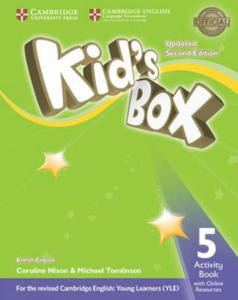 Kid's Box Level 5 Activity Book with Online Resources British English - 2861874557