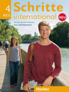 Schritte international Neu 4 Kursbuch + Arbeitsbuch mit Audio-CD - 2848954043