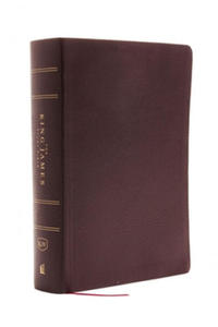 KJV, The King James Study Bible, Bonded Leather, Burgundy, Red Letter, Full-Color Edition - 2869856526