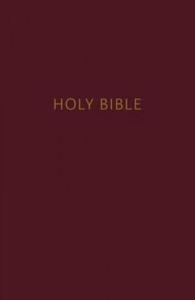 NKJV, Pew Bible, Large Print, Hardcover, Burgundy, Red Letter, Comfort Print - 2878619173