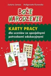 Boze Narodzenie Karty pracy dla uczniow ze specjalnymi potrzebami edukacyjnymi - 2877040729