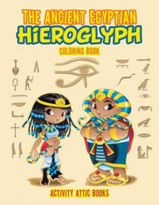 Ancient Egyptian Hieroglyph Coloring Book - 2867093237